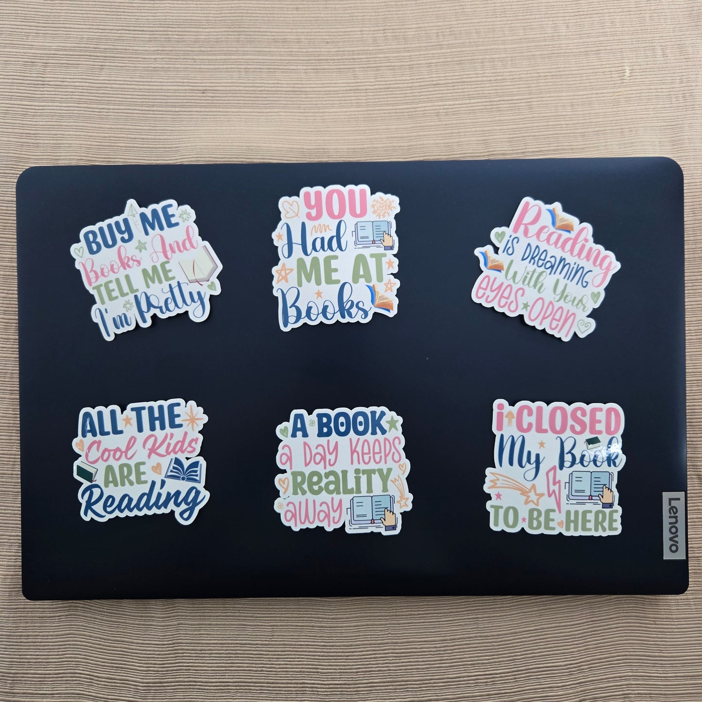 Book lover Quotes Collection 1 Stickers