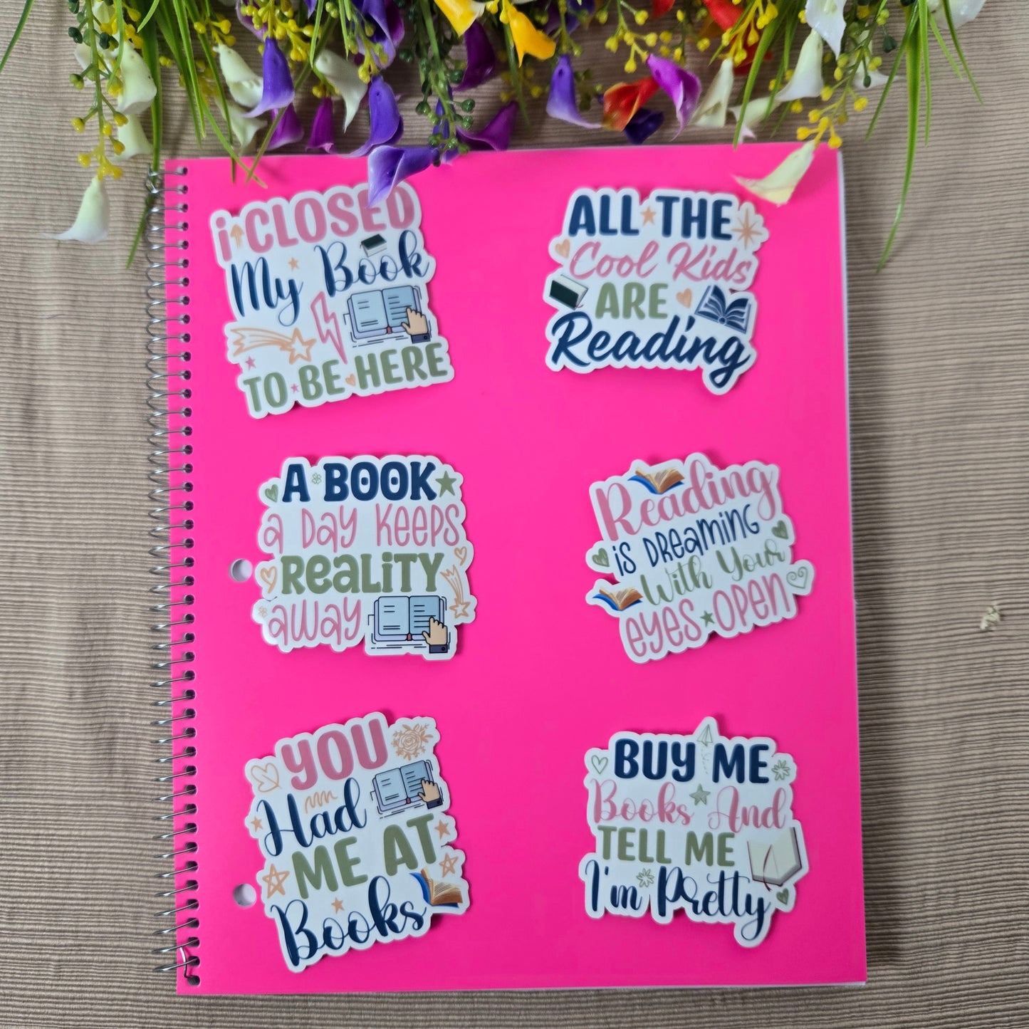Book lover Quotes Collection 1 Stickers