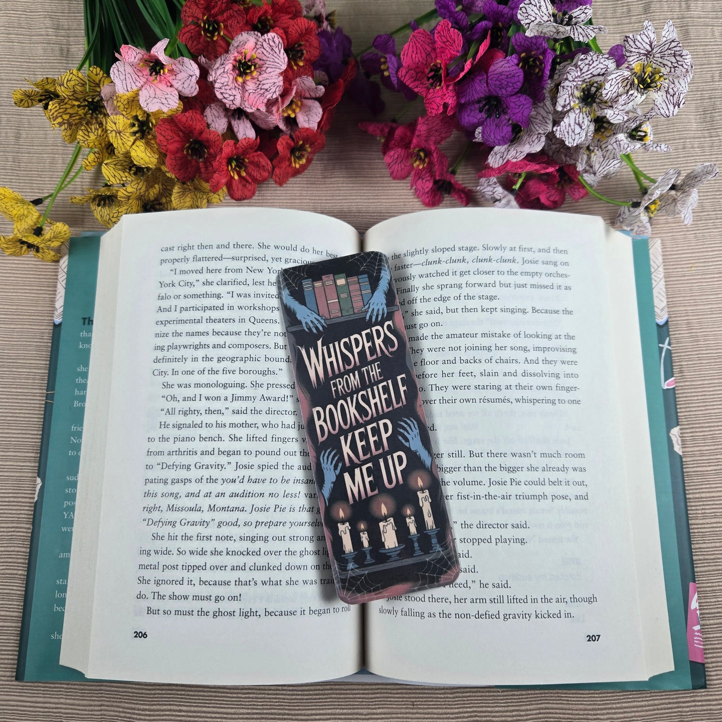 Horror Booklover Bookmark