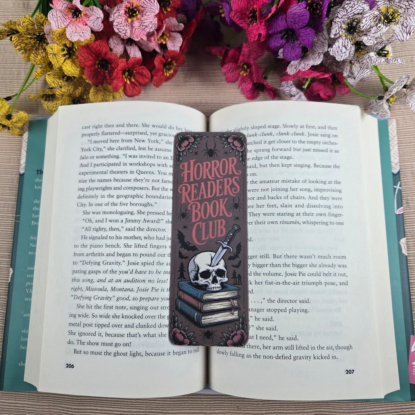 Horror Booklover Bookmark