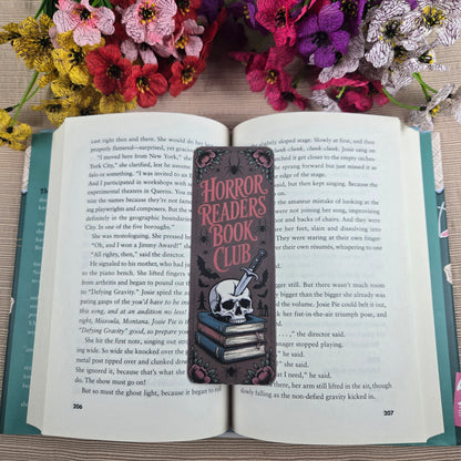 Horror Booklover Bookmark