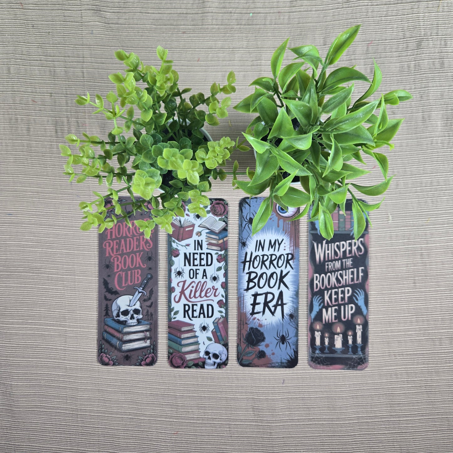 Horror Booklover Bookmark
