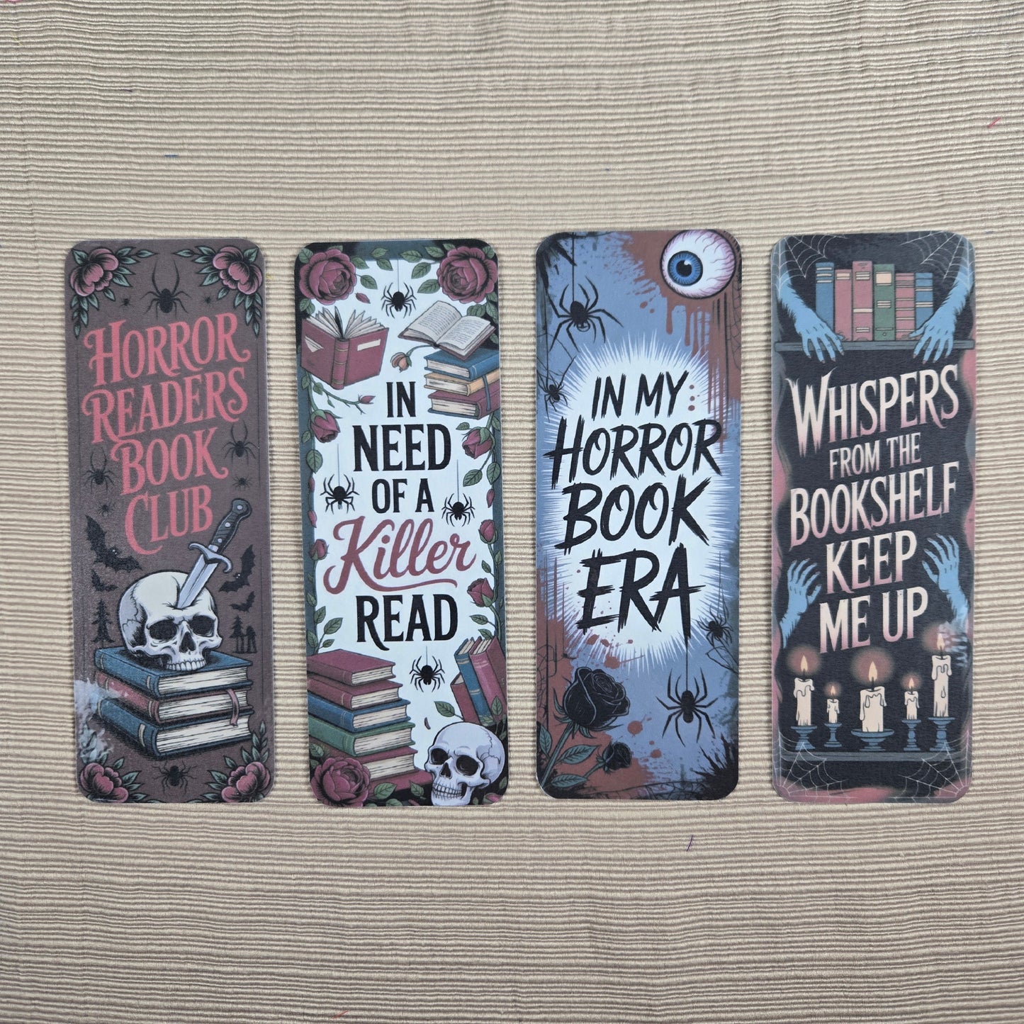 Horror Booklover Bookmark