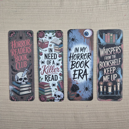 Horror Booklover Bookmark