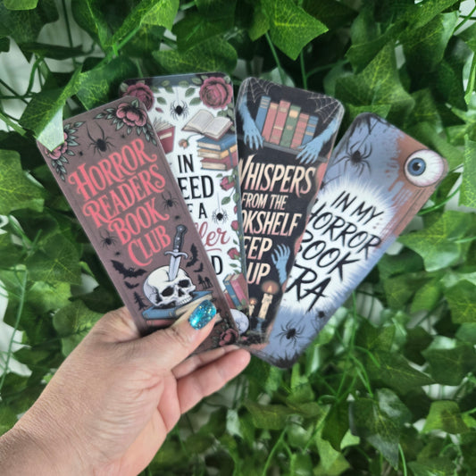 Horror Booklover Bookmark