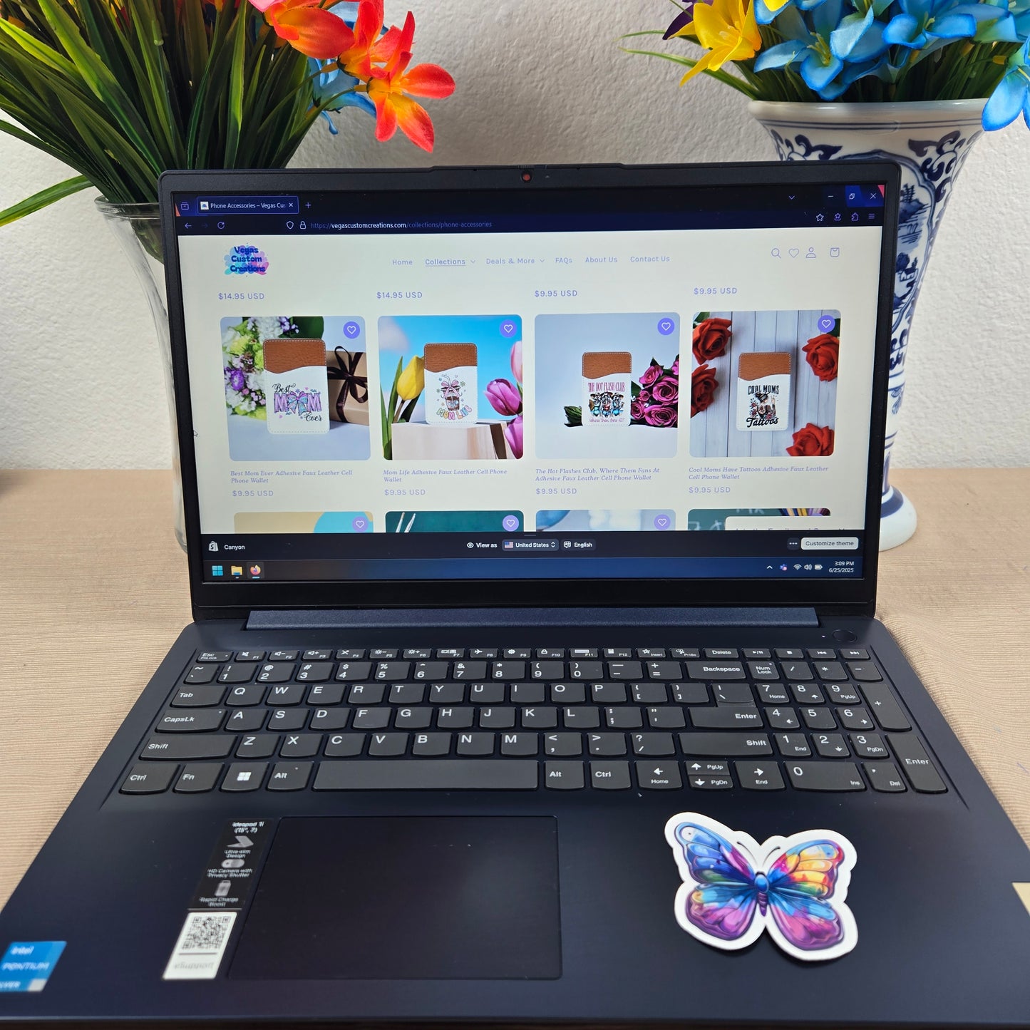 Beautiful Butterfly Stickers