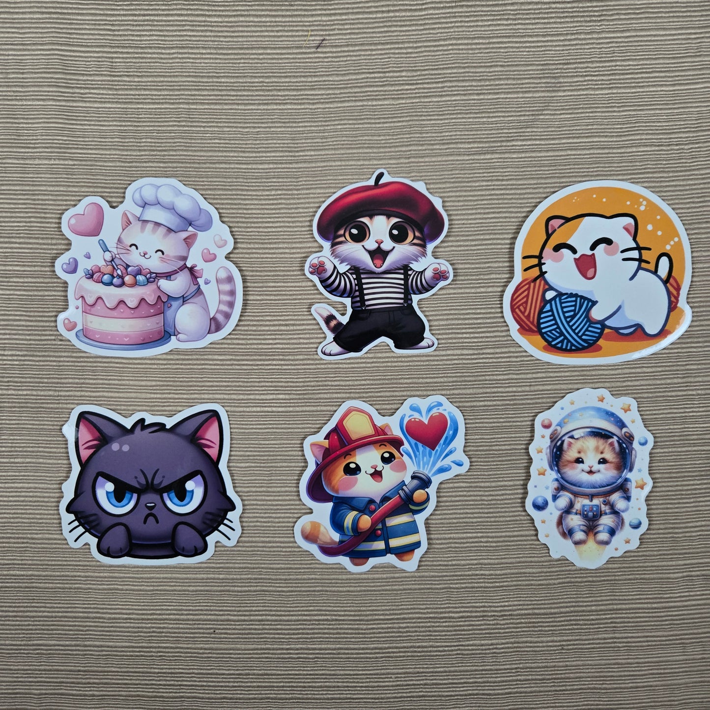 Silly Cat Stickers