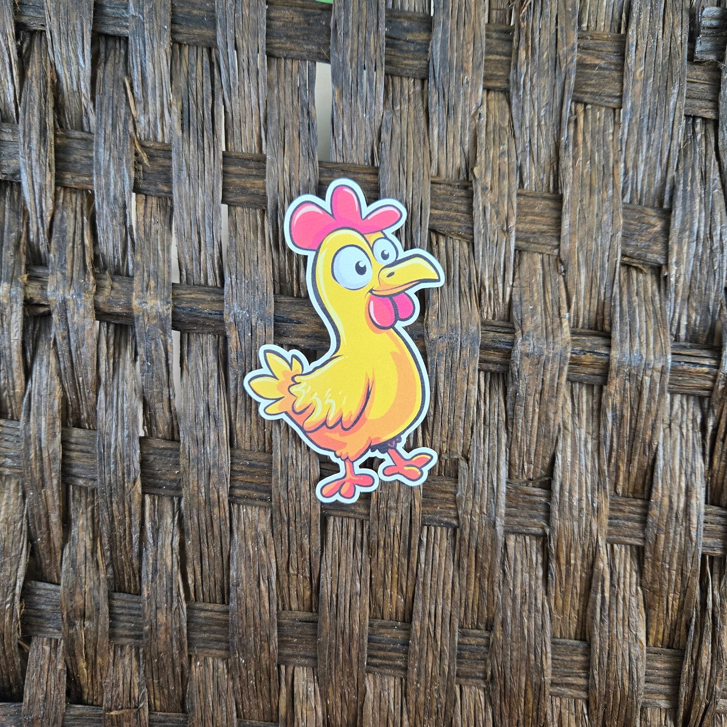 Silly Chicken Sticker