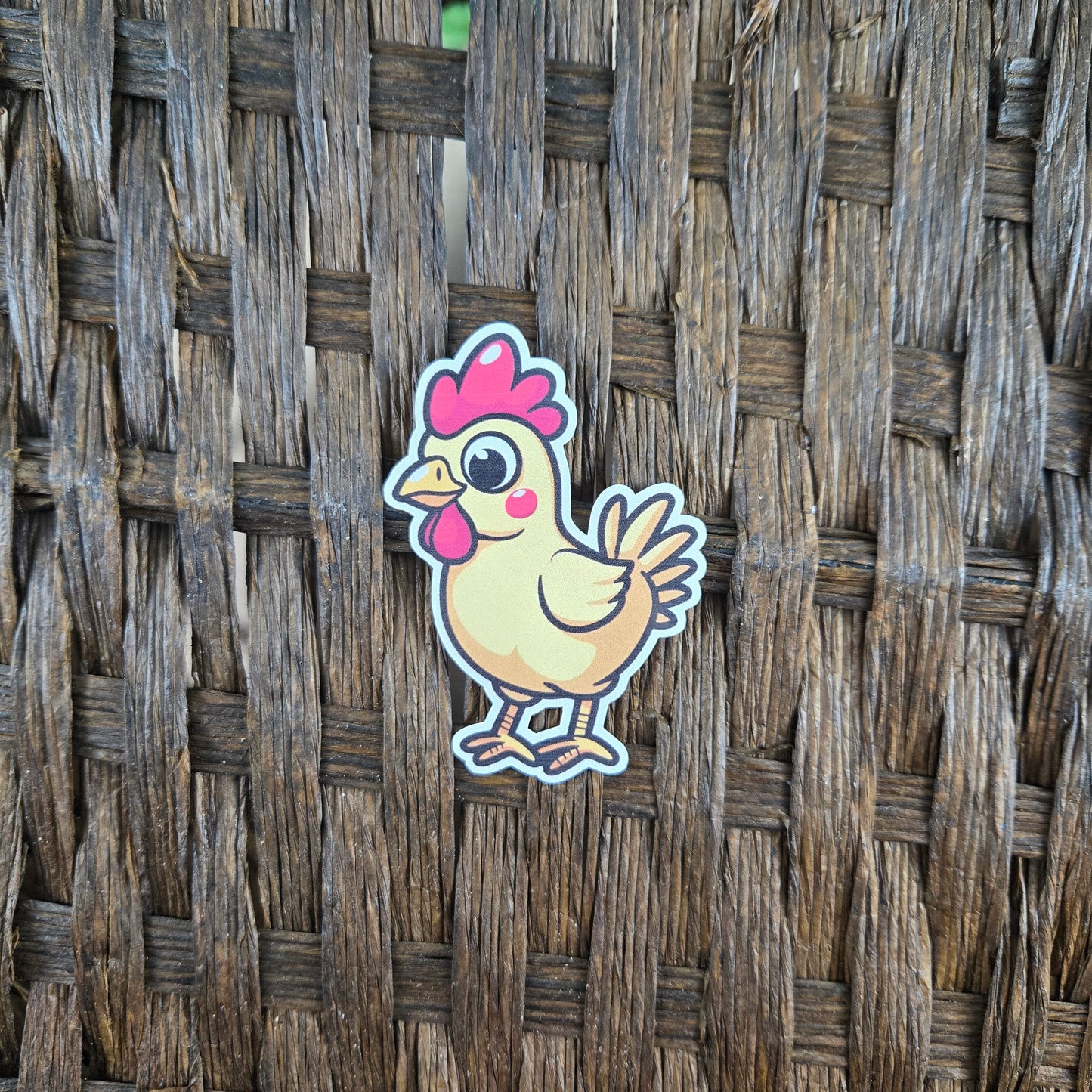 Silly Chicken Sticker