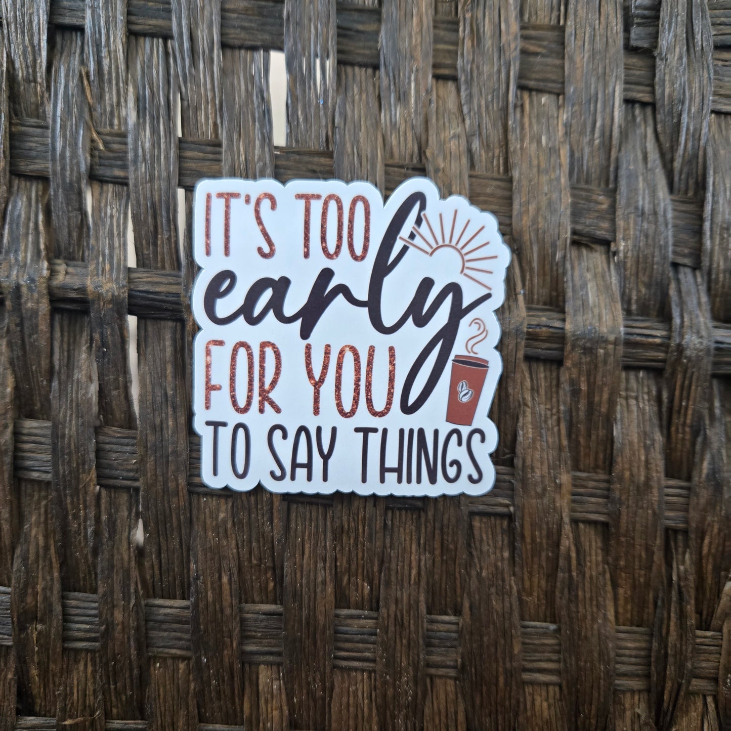 Coffee Quotes Collection 2 Stickers