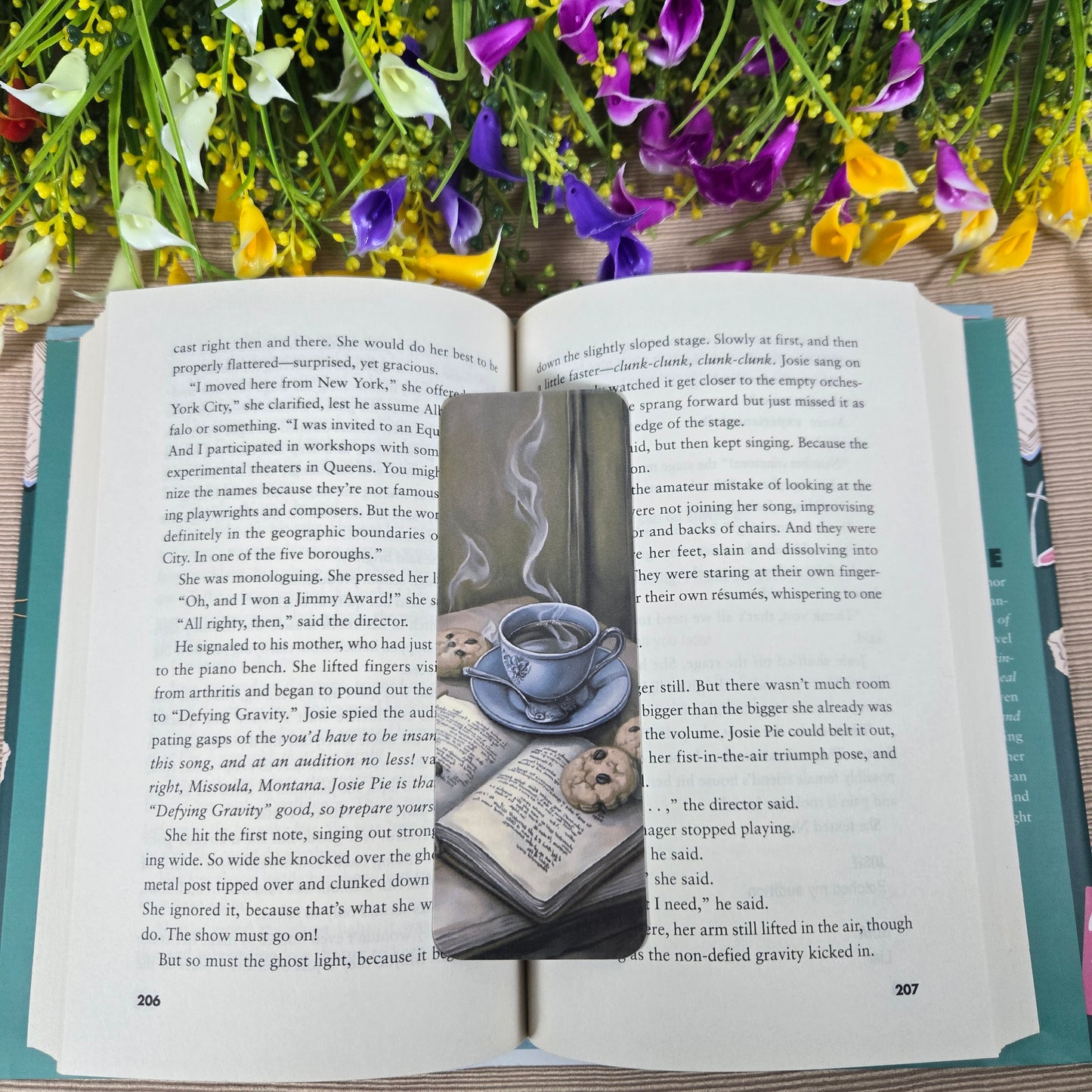 Cookies and Coffee Bookmark