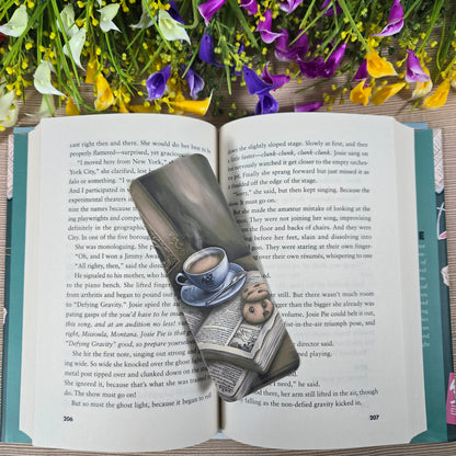 Cookies and Coffee Bookmark