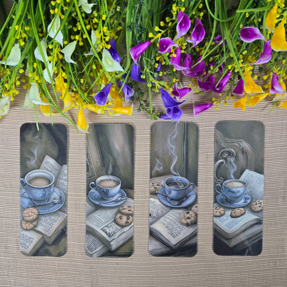 Cookies and Coffee Bookmark