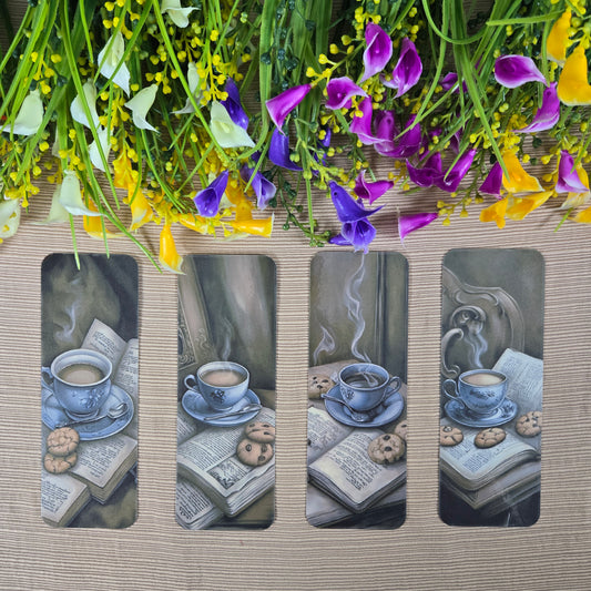 Cookies and Coffee Bookmark