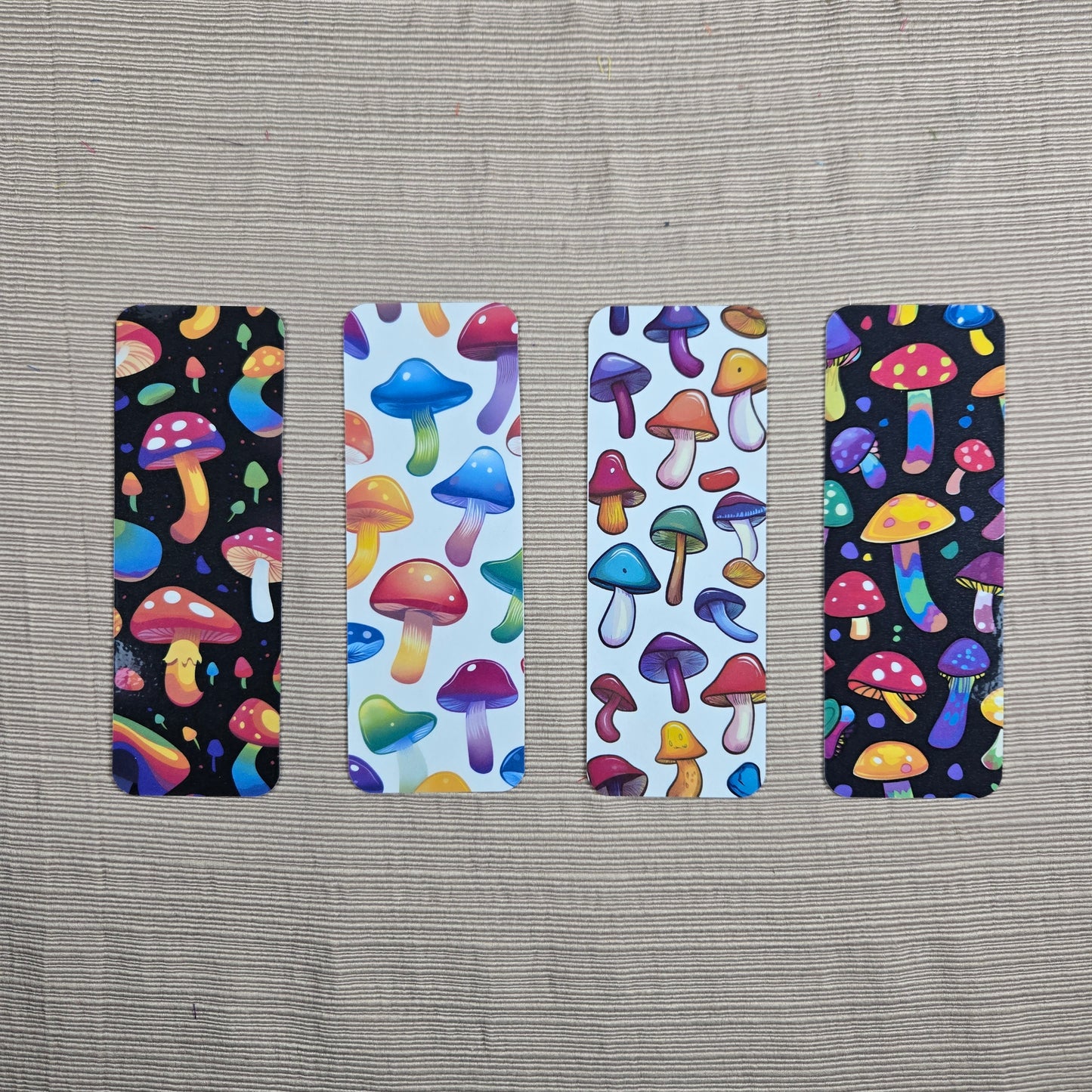 Colorful Shrooms Bookmark