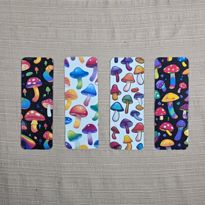 Colorful Shrooms Bookmark