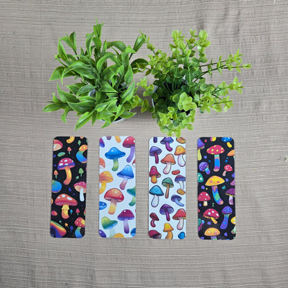 Colorful Shrooms Bookmark