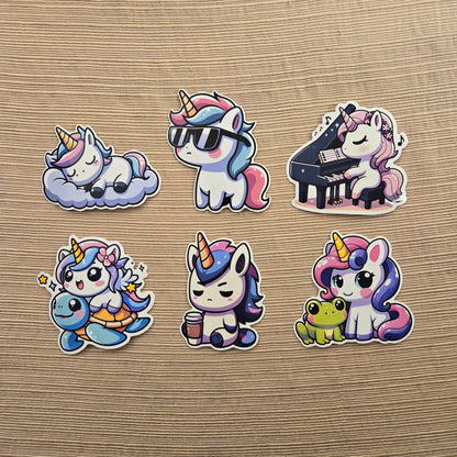 Cool Unicorn Sticker