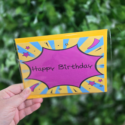 Comic Happy Birthday Card