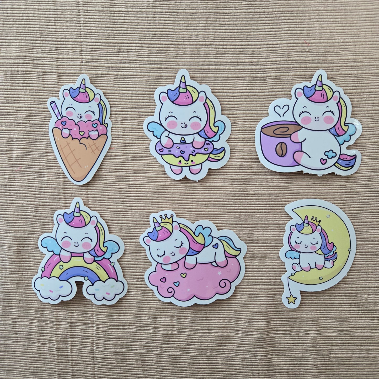 Cute Unicorn Collection 1 Stickers