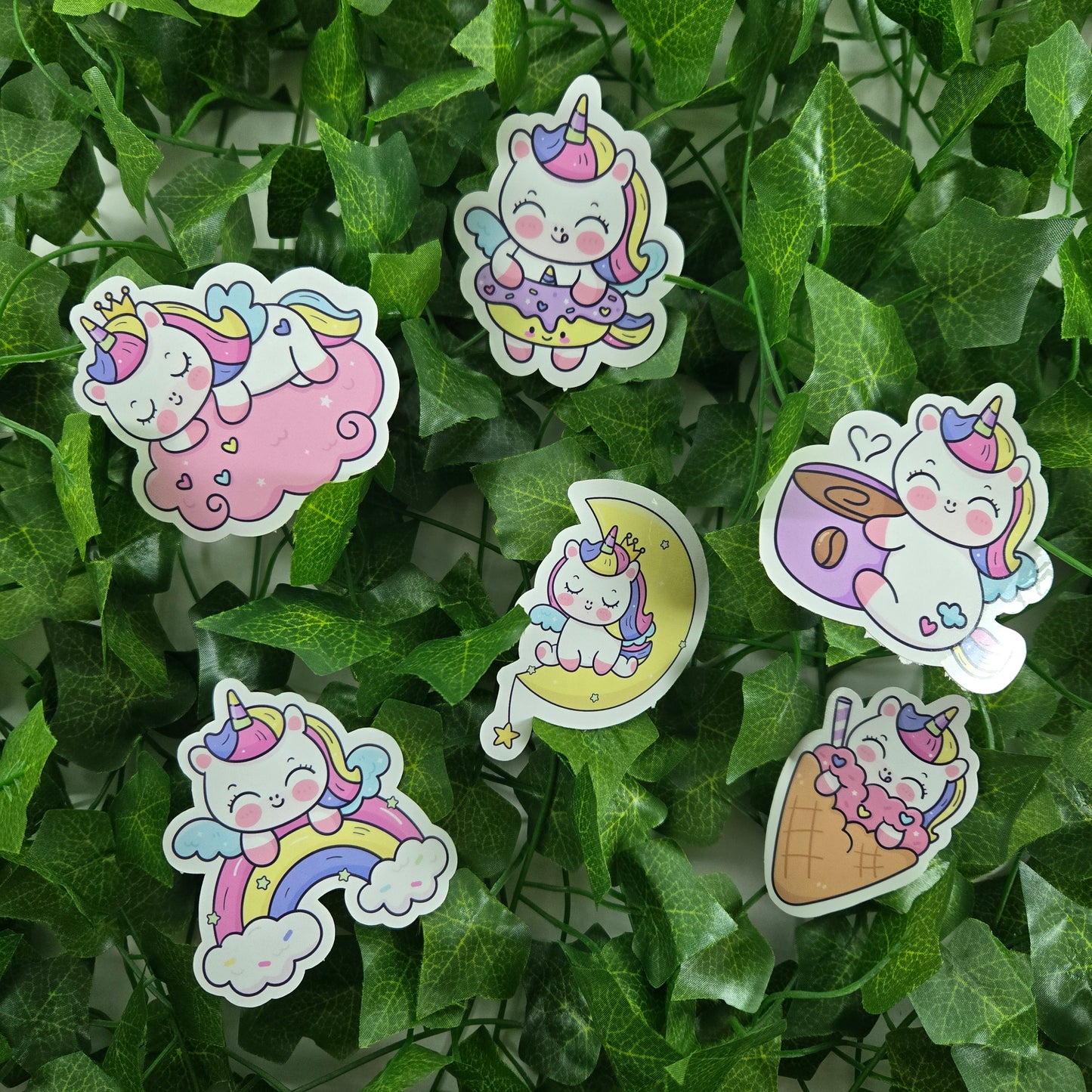 Cute Unicorn Collection 1 Stickers