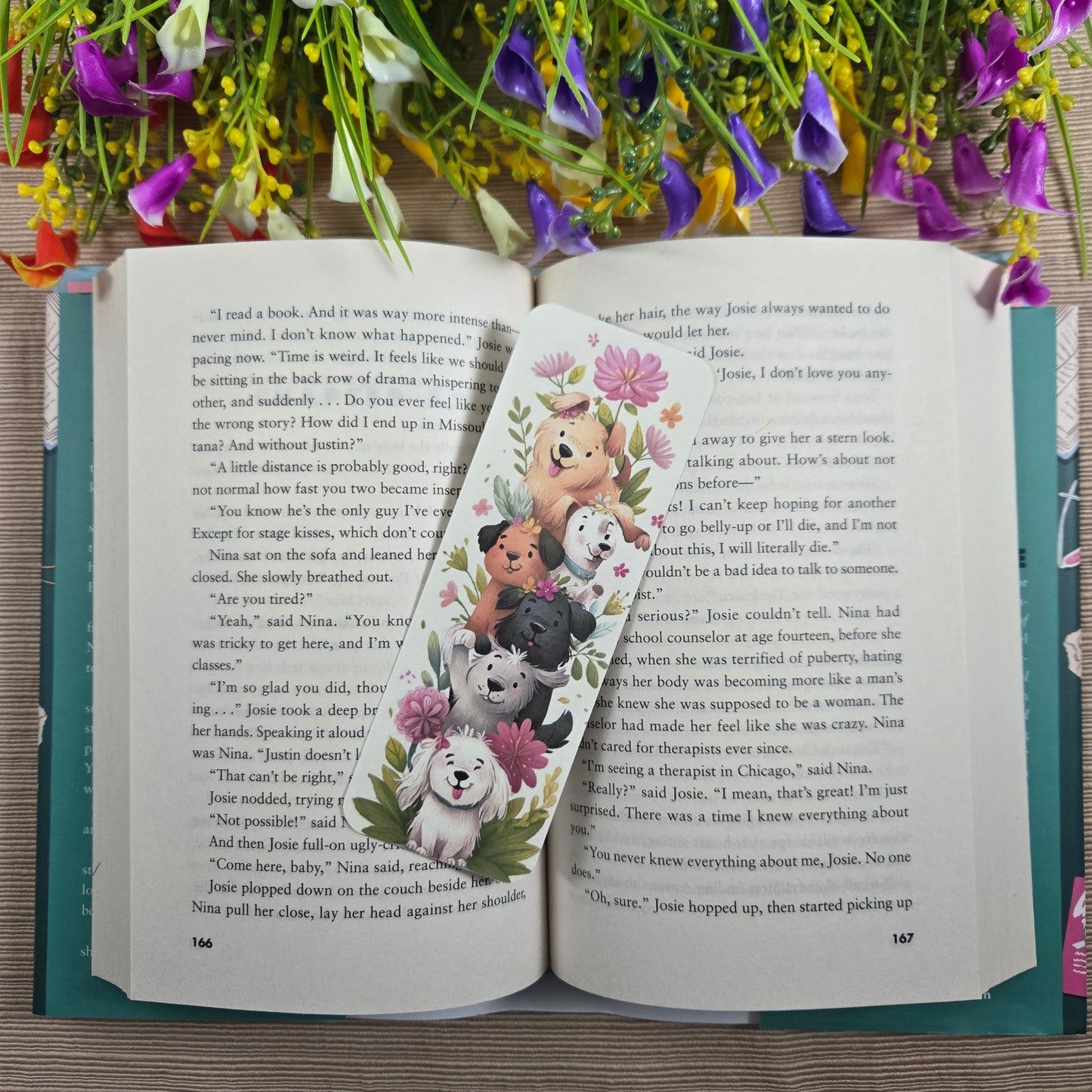 Playful Dogs Bookmark