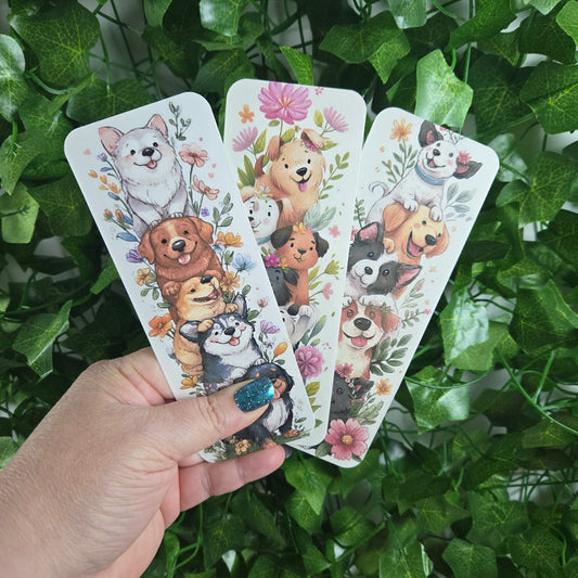 Playful Dogs Bookmark