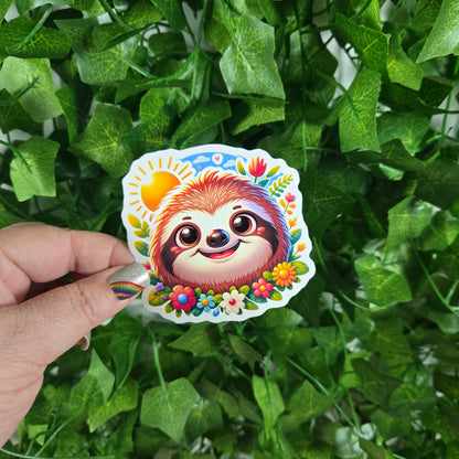 Adorable Sloth Sticker