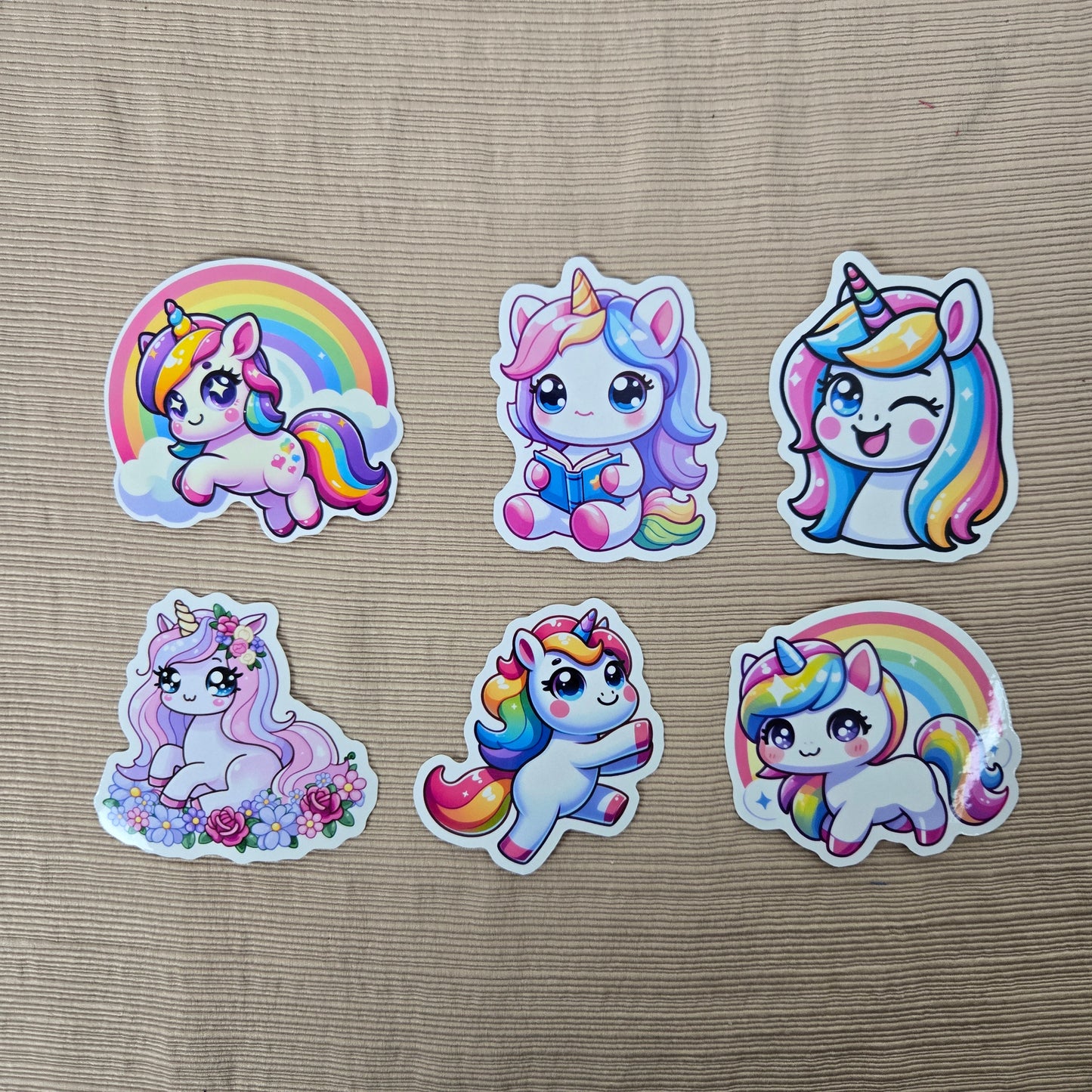Cute Unicorn Collection 2 Stickers