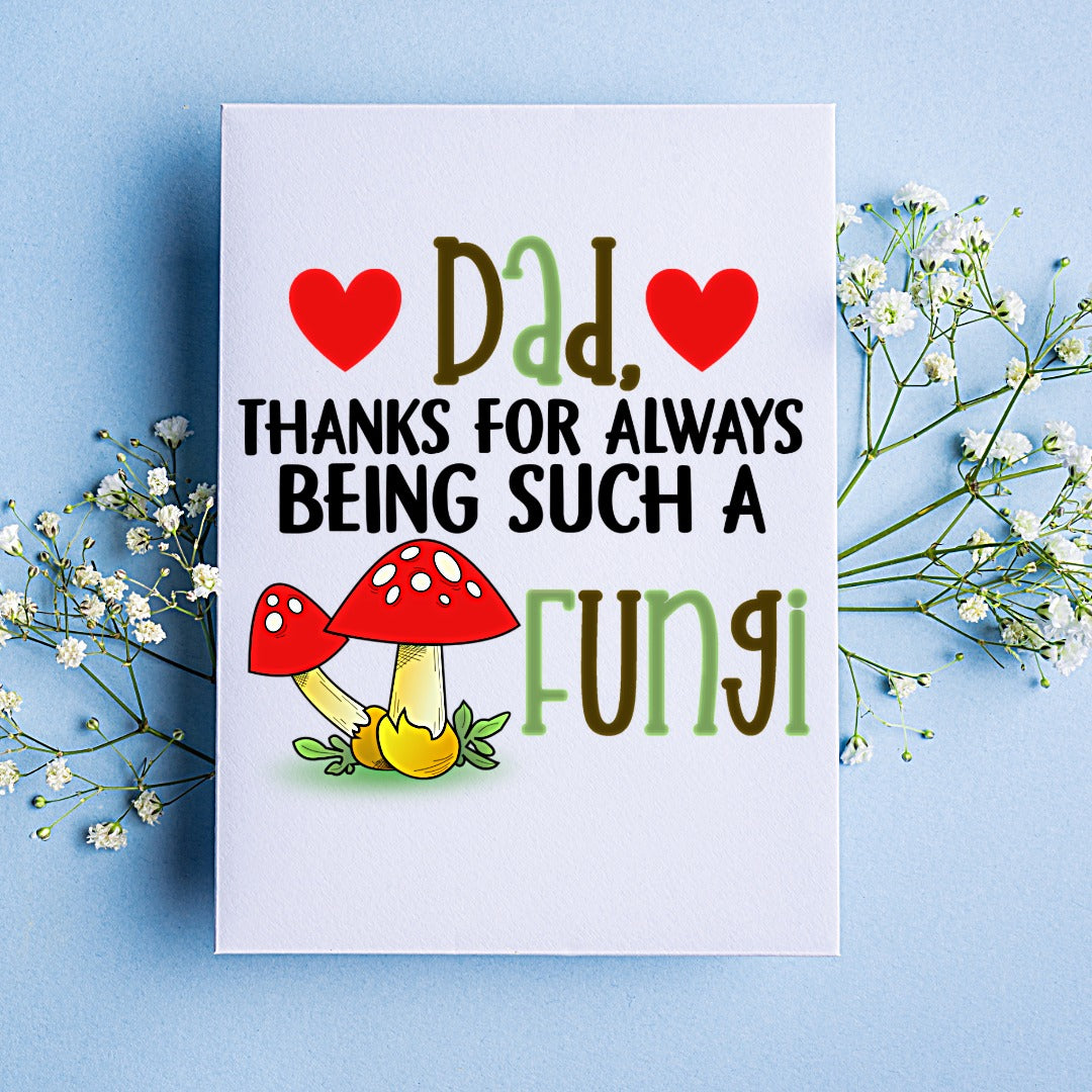 Dad Fungi Birthday Card