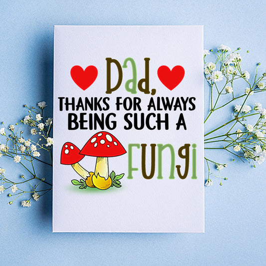 Dad Fungi Birthday Card