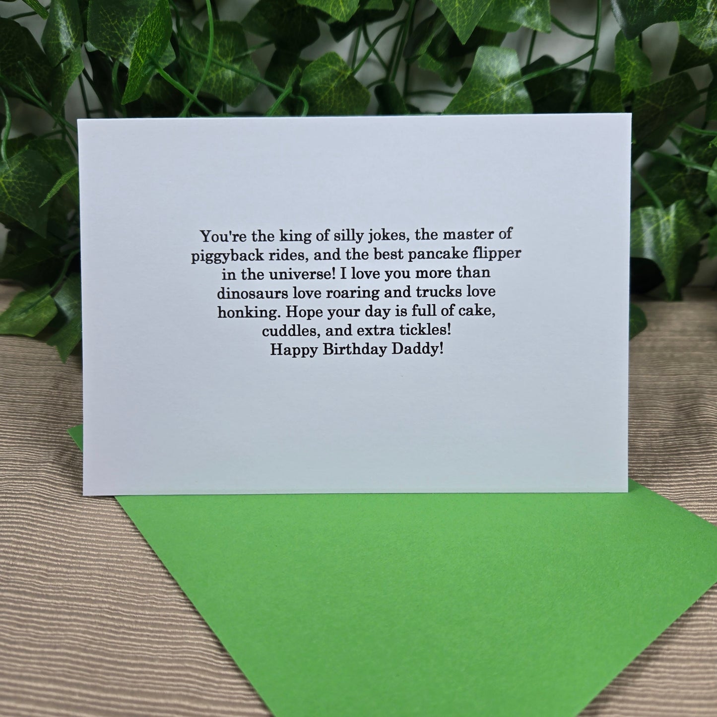 Coloring Dad Happy Birthday Card