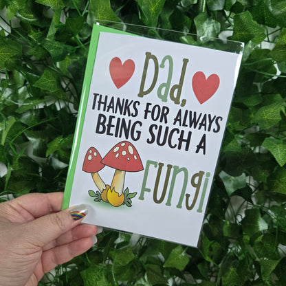 Dad Fungi Birthday Card