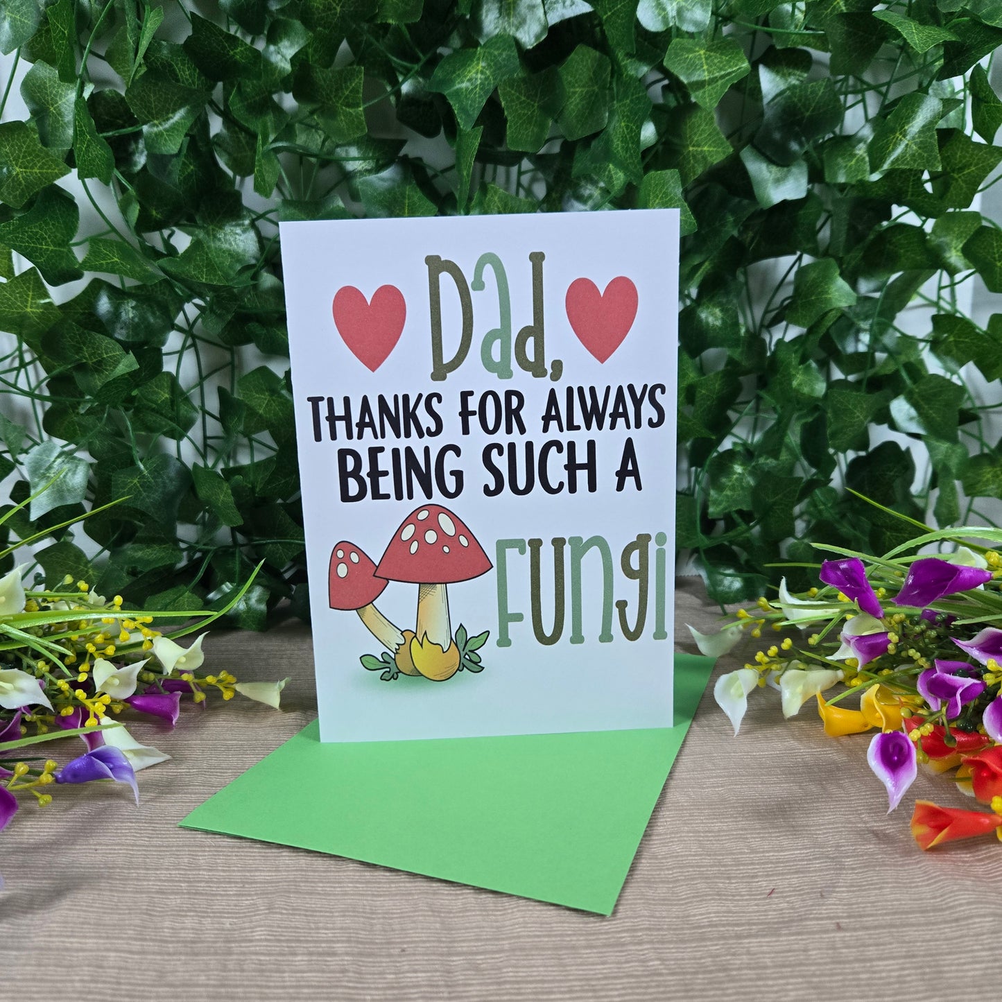 Dad Fungi Birthday Card