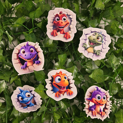 Cute Dinosaur Stickers