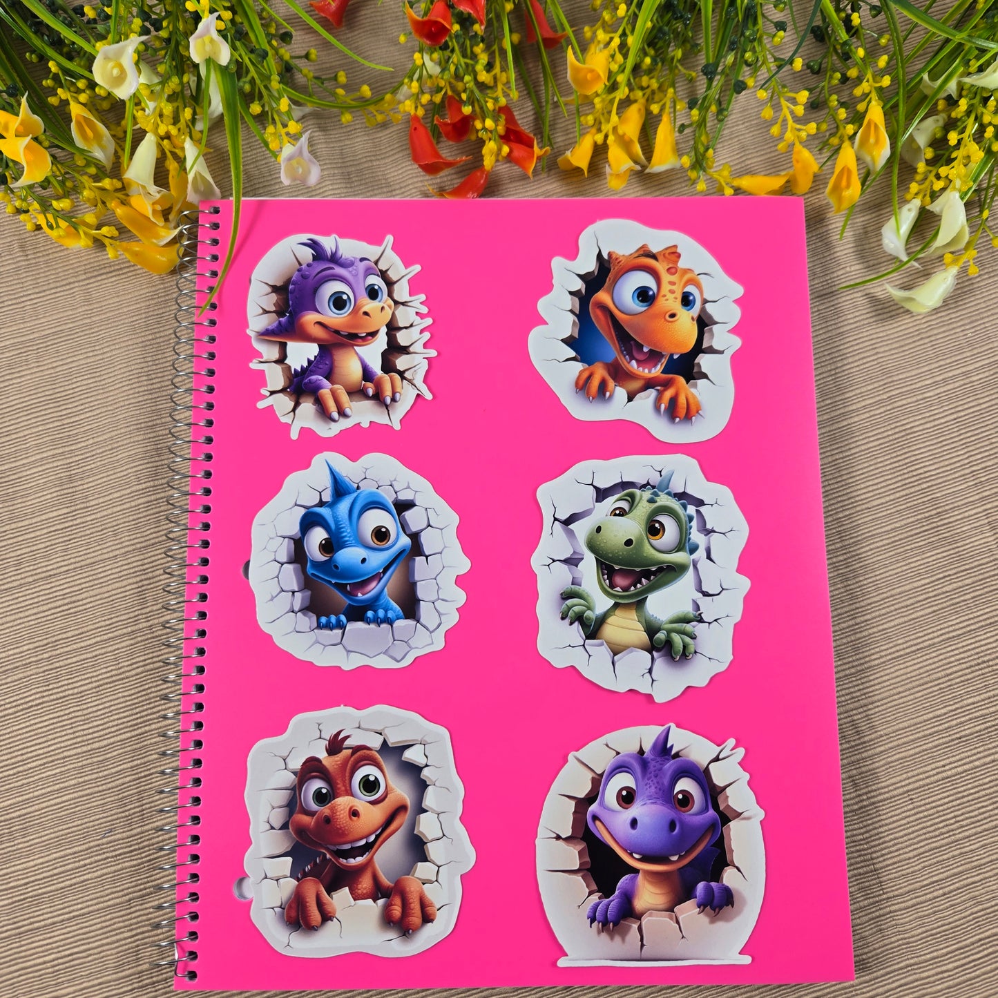 Cute Dinosaur Stickers
