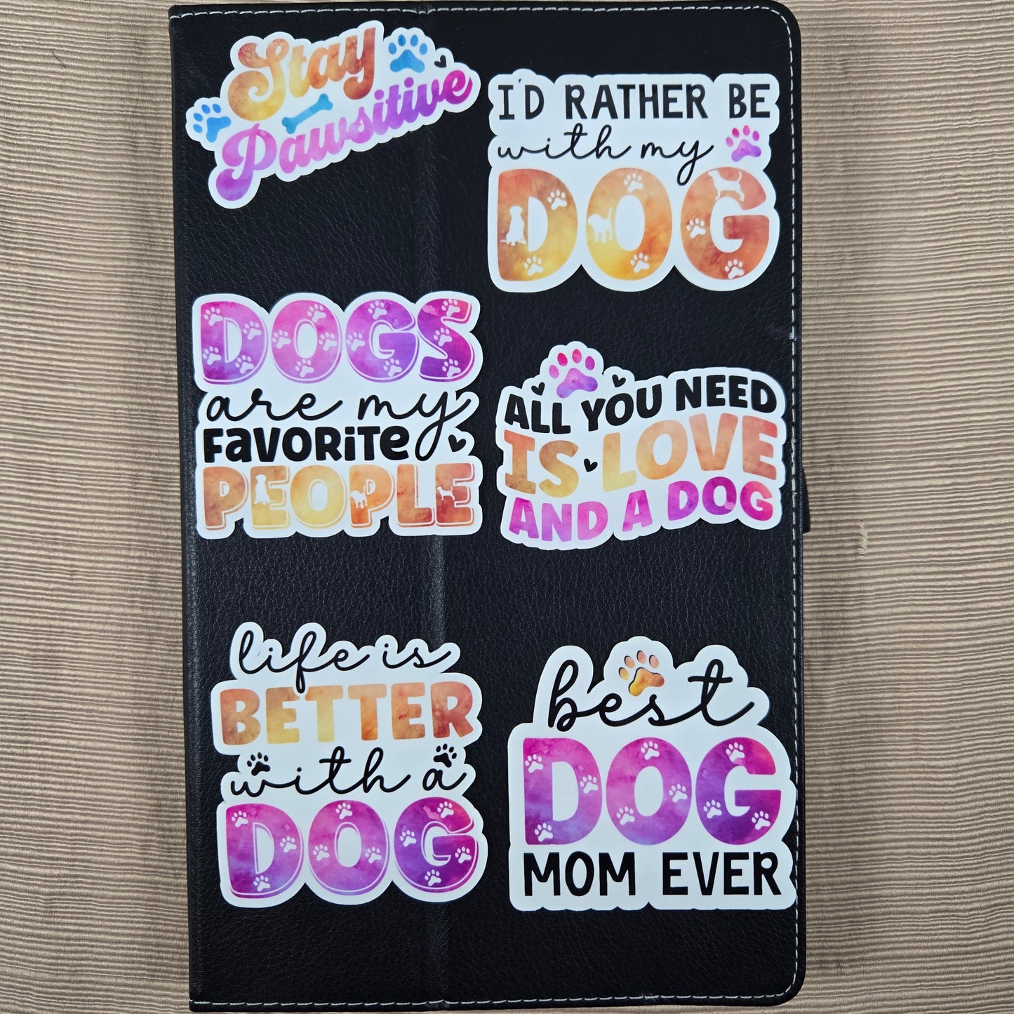 Fun Dog Quote Stickers