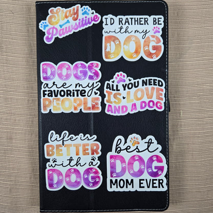 Fun Dog Quote Stickers