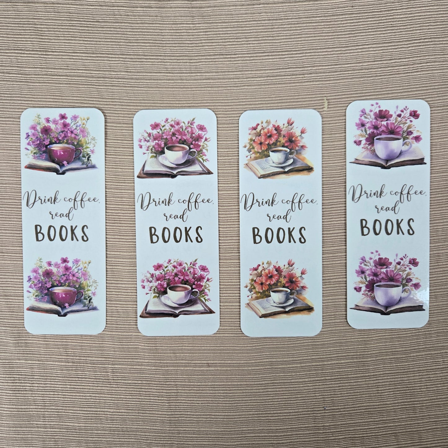 Drink Coffee and Read Books Bookmark