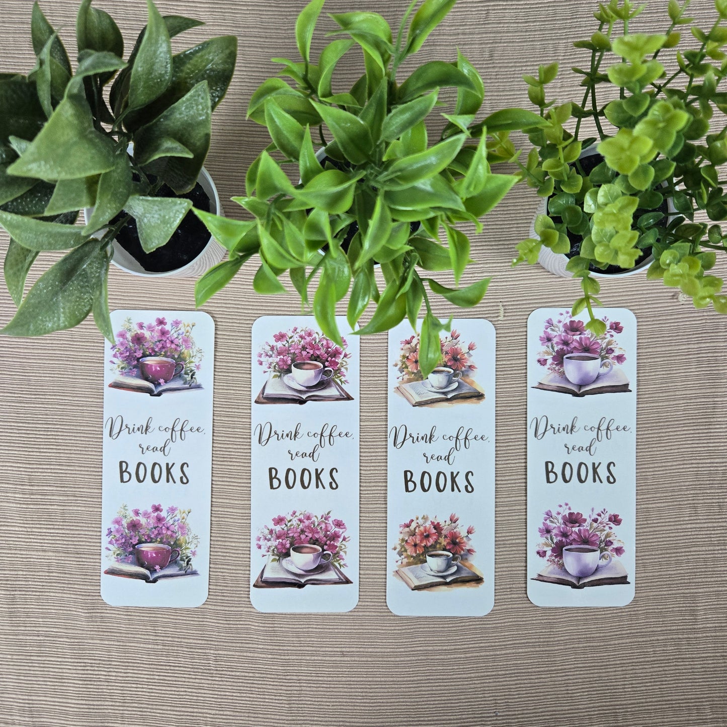 Drink Coffee and Read Books Bookmark