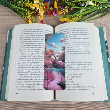 Beautiful Flamingo Bookmark