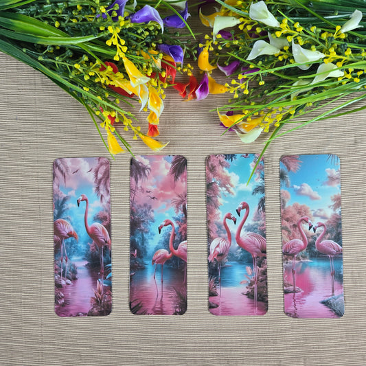 Beautiful Flamingo Bookmark