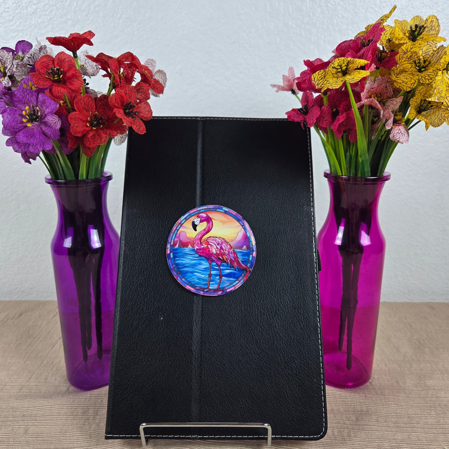 Colorful Flamingo Stickers