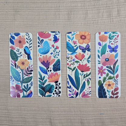Watercolor Floral Bookmark