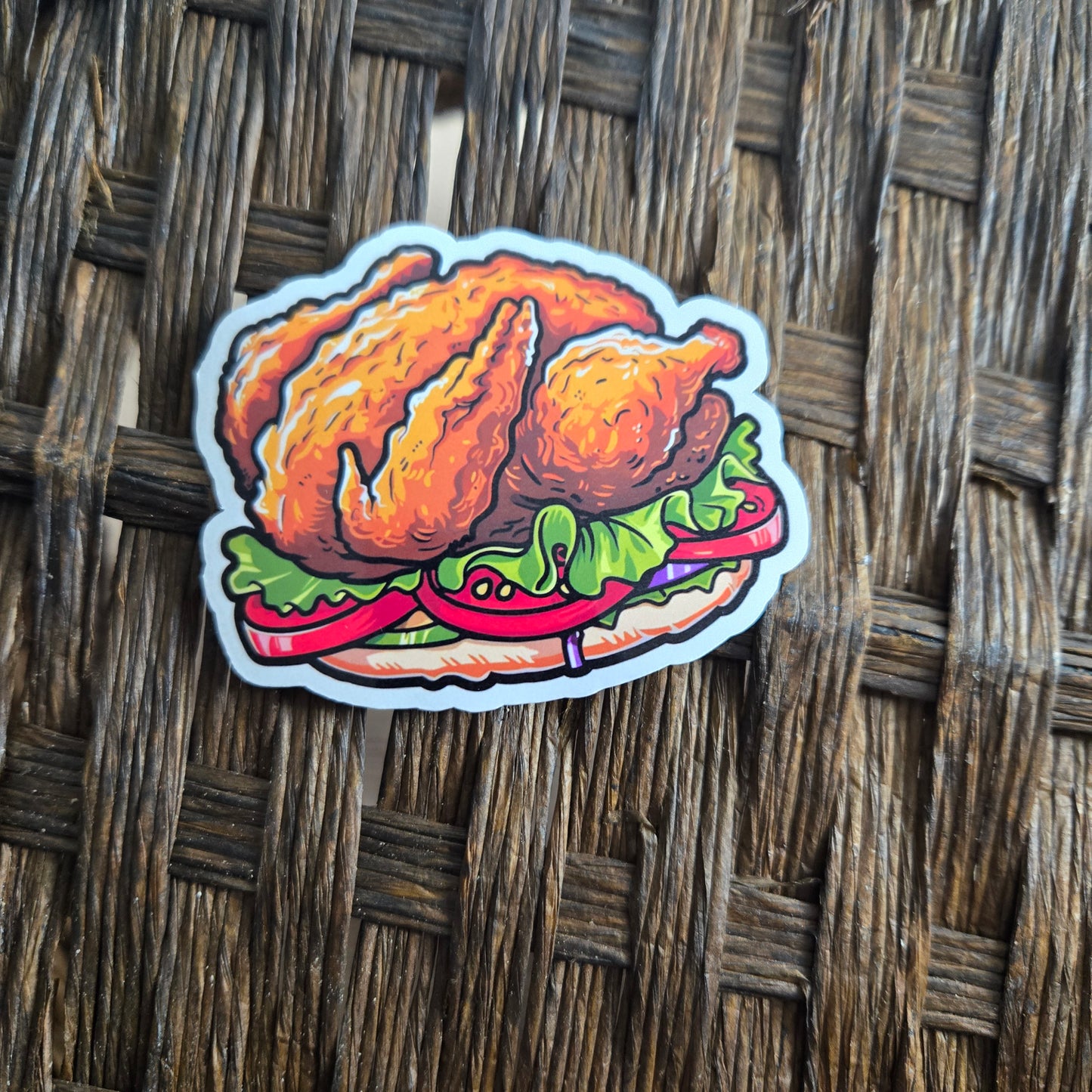 Funny Friend Chicken Sticker