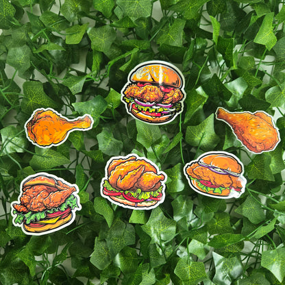 Funny Friend Chicken Sticker