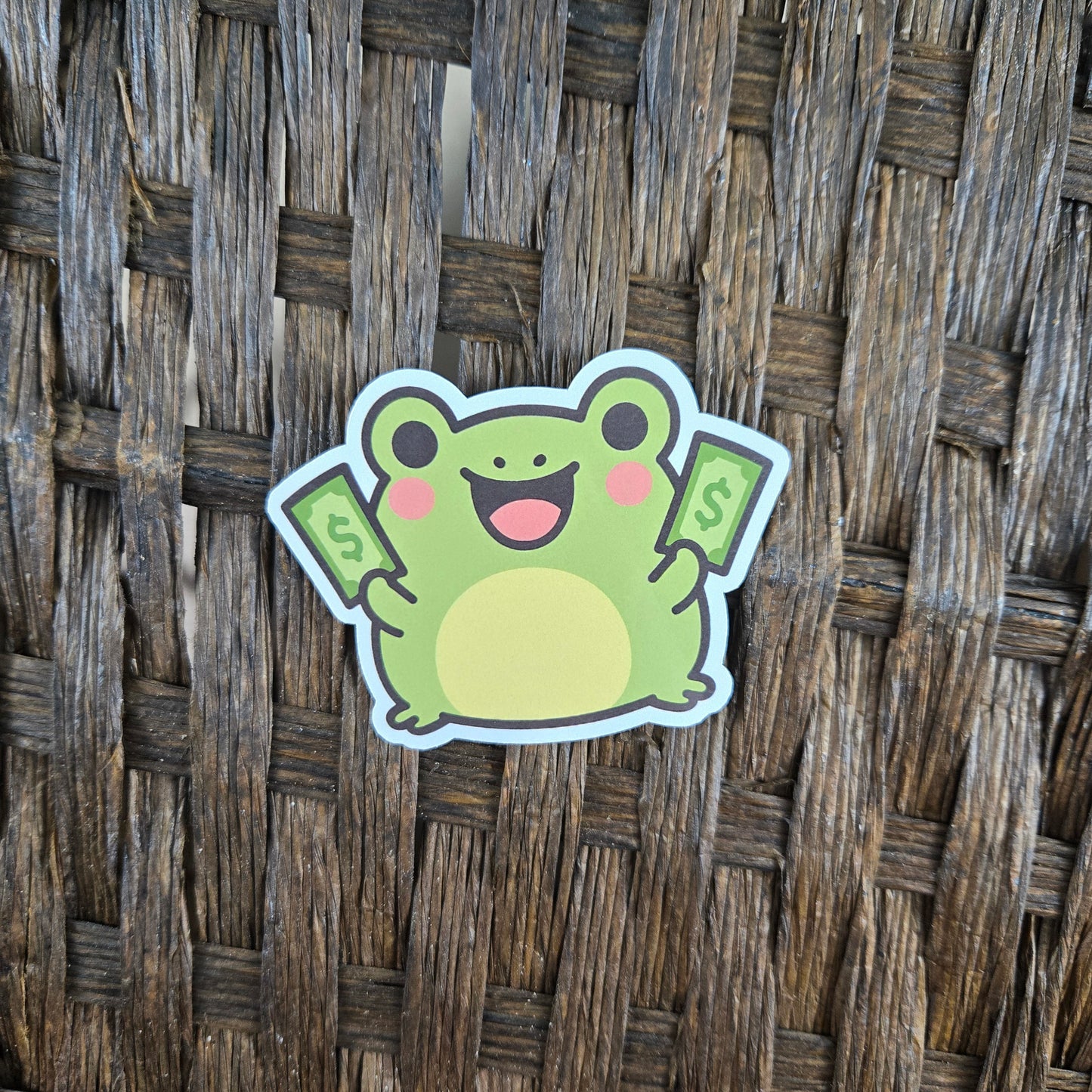 Cute Frog Sticker