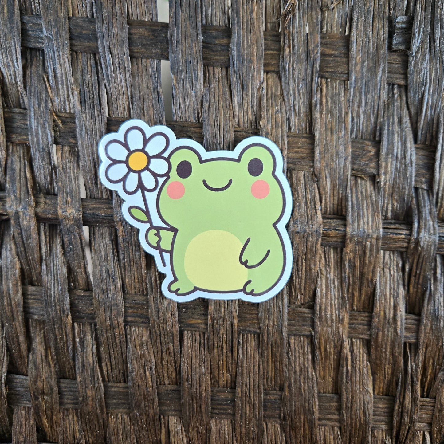 Cute Frog Sticker