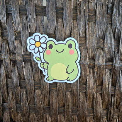 Cute Frog Sticker