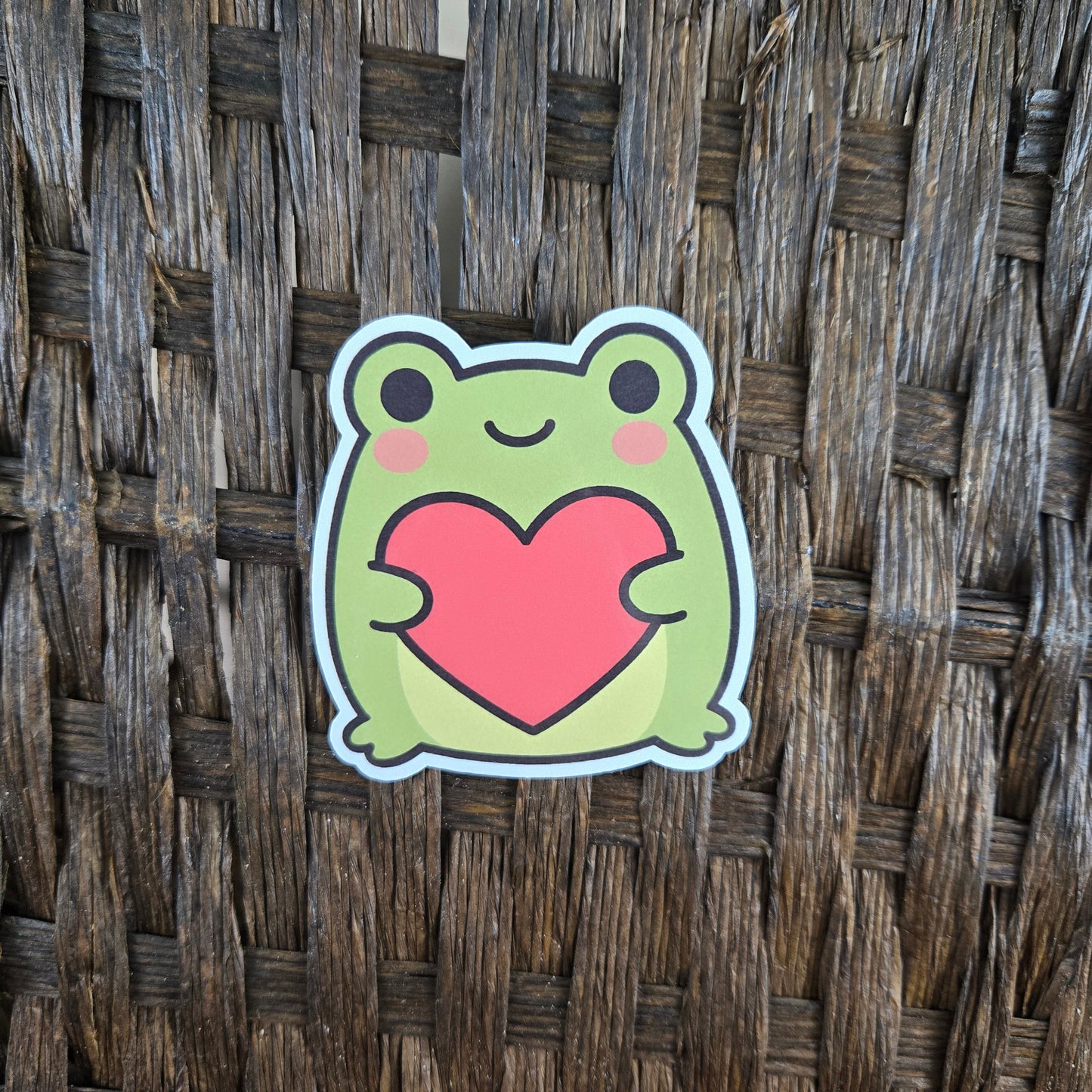 Cute Frog Sticker